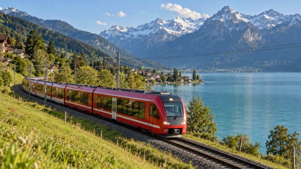 Les 10 plus belles vues en train à travers la Suisse