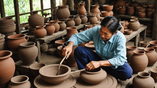 Où apprendre la poterie traditionnelle au Vietnam?