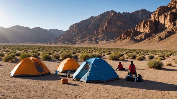 Comment organiser un camping pour une expédition de trek en région désertique ?