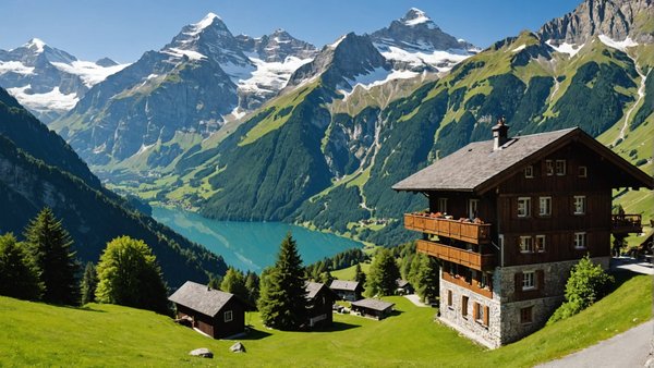 Quels chalets en Suisse proposent des cours de fabrication de montres et des randonnées alpines?